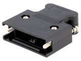 Carcasă mufă Mini D Ribbon 26 pini cu fixare prin şuruburi