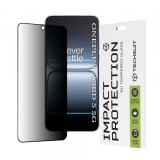 Folie de protectie Ecran Privacy Techsuit pentru OnePlus Nord 5, Sticla Securizata, Full Glue, 111D