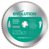 Cumpara ieftin Disc pentru fierastrau circular, taiere aluminiu Evolution 80TBLADE14-0514, O355 x 25.4 mm, 80 dinti