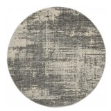 Covor Calvin Klein CK953, Rotund, 122x122 cm, Grey Beige