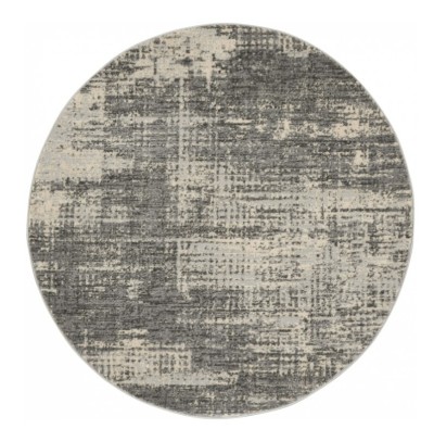 Covor Calvin Klein CK953, Rotund, 122x122 cm, Grey Beige foto