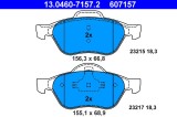 ATE 13.0460-7157.2 set placute frana,frana disc