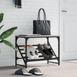 vidaXL Pantofar, gri sonoma, 60x30x45 cm, lemn prelucrat