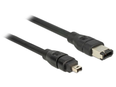 IEEE1394 CABLU FIREWIRE 6 PINI TATA/4PINI TATA 1 M 82576 DELOCK foto