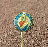 Insigna fotbal - BANIK OSTRAVA (CEHIA) Aniversare 60 ani 1891/1951