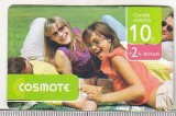 bnk card Romania - Cosmote 10+2 euro - 15/10/2009 - RO-COS-REF-0003-091015