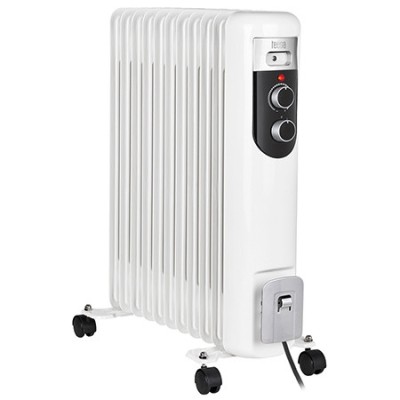 Radiator cu ulei Teesa, 11 elementi, 2500W, 3 trepte, termostat reglabil foto