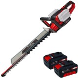 Einhell GE-CH 36/65 Li PXC + Twinpack - Masina de tuns gard viu 65 cm + Set 2 acumulatori Li-Ion 18 V 4 Ah