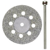 Proxxon 28844 - Disc diamantat cu racire 20x0.6mm tija 2.35 mm