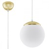 Lampă suspendată UGO 20 auriu, Sollux Lighting