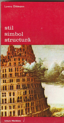 LORENZ DITTMANN - STIL SIMBOL STRUCTURA ( BA ) foto