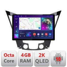Navigatie dedicata Hyundai Sonata 2011-2015 N-259 Edonav ecran 13&quot; 2K 8 si 128 Android Waze USB Navigatie 4G 360 Toslink Youtube R CarStore Technology
