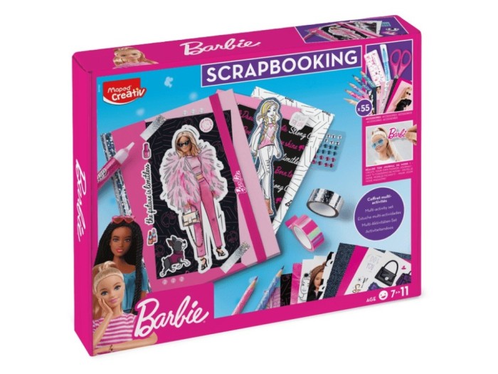 Set Maped Creativ Scrapbooking Barbie