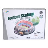 Puzzle 3D, FRF, Stadion de fotbal, 100 piese