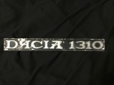 placa din aluminiu Emblema Dacia 1310 pentru spate / portbagaj !