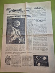ziarul stiinta si tehnica ianuarie 1959 - prima racheta in cosmos , zborul spre alte planete