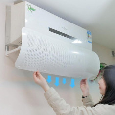 Deflector pentru aerul conditionat, protejeaza impotriva fluxul de aer rece foto