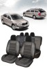 Set huse scaune piele Alcantara SKODA OCTAVIA II 2004-2010