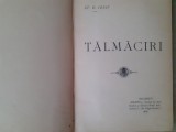 ST.O.IOSIF,TALMACIRI,1909