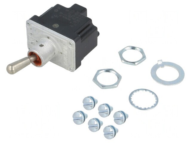 Comutator Basculant DPST (OFF)-ON 6A/230VAC 18A/28VDC