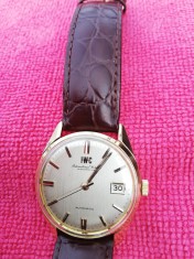 IWC Schaffhausen Automatic Ref 810 A Aur 18K foto