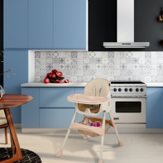 Scaun de masa 2 in 1 Juju Eat&amp;amp;#038;Smile, Beige foto