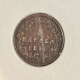 Moneda Elvetia 1846 din Cantonul Luzern