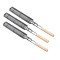 Set 3x suport frigarui tip gratar, maner de lemn