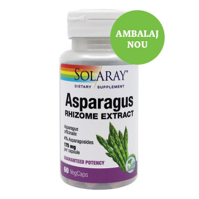 Asparagus (Sparanghel) Solaray Secom 60cps foto