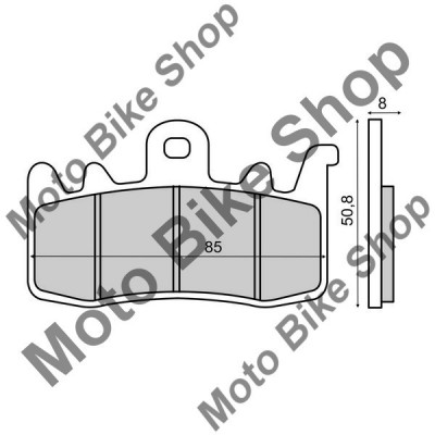 MBS Placute frana (Sinter) BMW R 1200 GS 2013-, echivalent MCB856, Cod Produs: 225103193RM foto