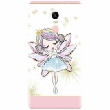 Husa silicon pentru Xiaomi Redmi Note 4, Fairy Girl