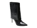 Botine elegante EPICA negre, 5S01F, din piele naturala lacuita