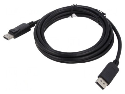 Cablu DisplayPort 3m Negru foto