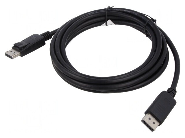 Cablu DisplayPort 3m Negru