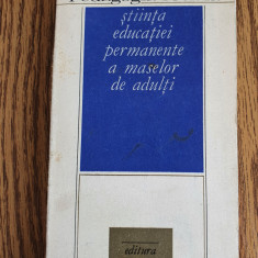 Pedagogia socială. Știința educației permanente a maselor-Gheorghe T. Dumitrescu