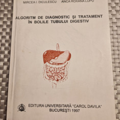 Algoritm de diagnostic si tratament in bolile tubului digestiv Mircea Diculescu