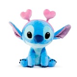 Jucarie de plus, Disney Stitch cu inimioare, 25 cm