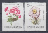 ARGENTINA 1976 FLORA SERIE MNH