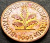 Moneda 1 PFENNIG - GERMANIA, anul 1995 * cod 2162 - litera G, Europa