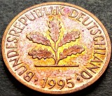 Cumpara ieftin Moneda 1 PFENNIG - GERMANIA, anul 1995 * cod 2162 - litera G, Europa