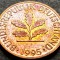 Moneda 1 PFENNIG - GERMANIA, anul 1995 * cod 2162 - litera G