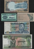 Set #2 Asia / 10 bancnote diferite necirculate / vezi scan