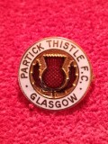 Insigna fotbal - Partick Thistle Glasgow (Scotia)