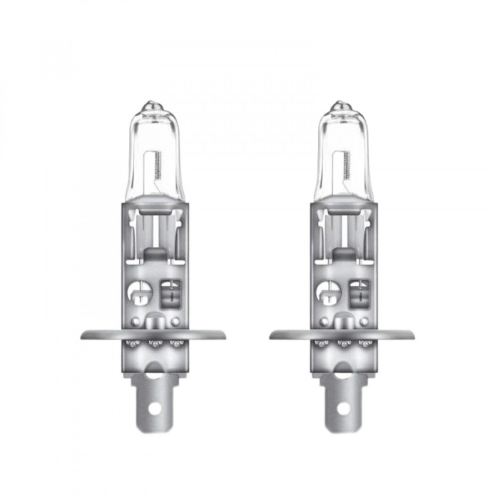 Pachet 2 Becuri 12V H1 55 W NIGHT BREAKER SILVER +100% OSRAM