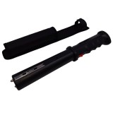 Baston cu electrosoc si lanterna IdeallStore&reg;. Unit TW-809, plastic, 33.5 cm, negru, husa inclusa