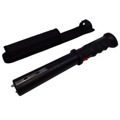 Baston cu electrosoc si lanterna DEPOX&reg;. Unit TW-809, plastic, 33.5 cm, negru, husa inclusa