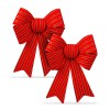 Decor Craciun - fundita - rosu - 13 x 17 cm - 2 buc/pachet Best CarHome, Oem