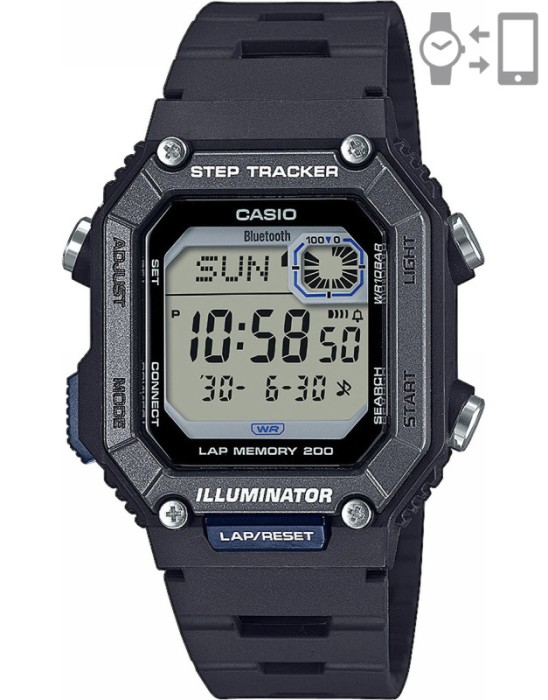 Ceas Barbati, Casio, Collection WS WS-B1000-1AVEF - Marime universala