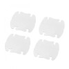 Protectie zgarieturi manere usa, transparent (set 4 buc.) PMN001.