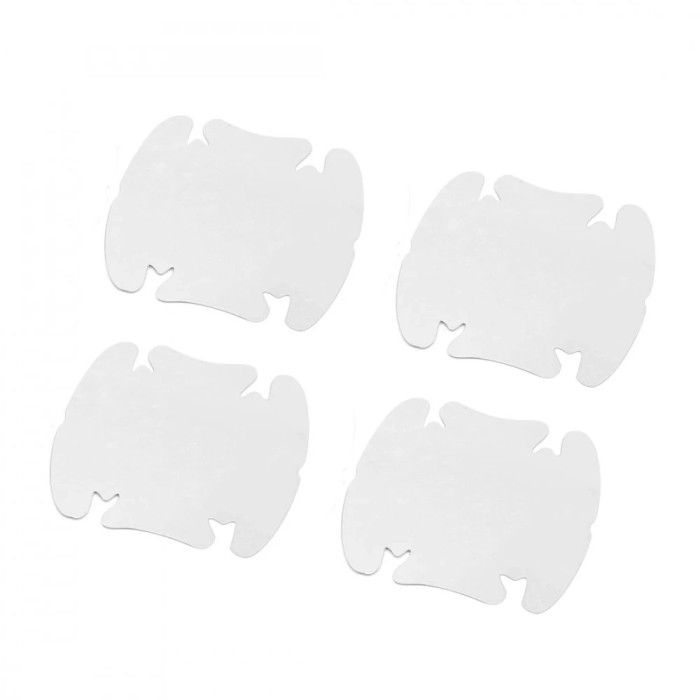 Protectie zgarieturi manere usa, transparent (set 4 buc.) PMN001.